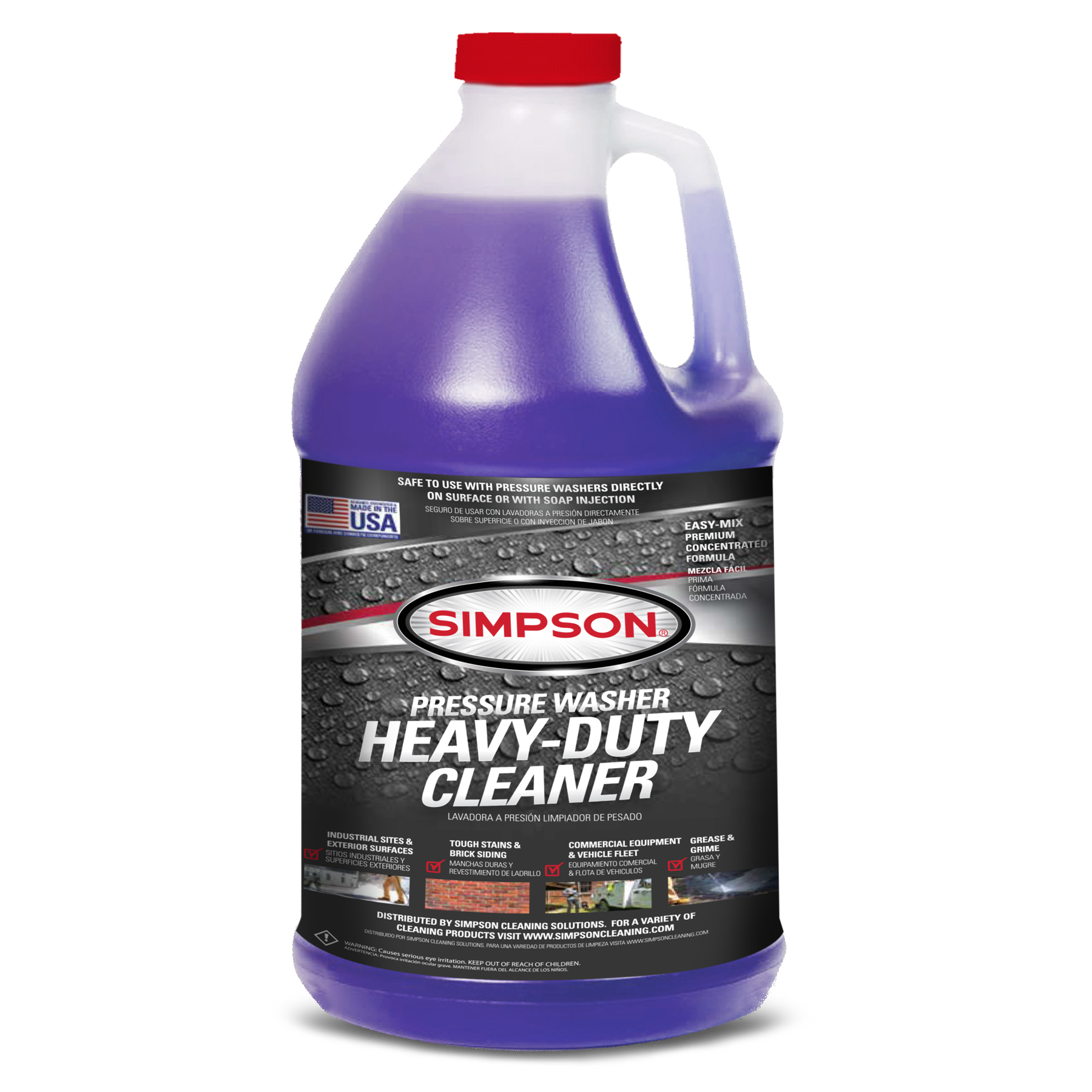 Purple Power Premium Cleaner & Degreaser Pressure Wash Concentrate, 1 Gal