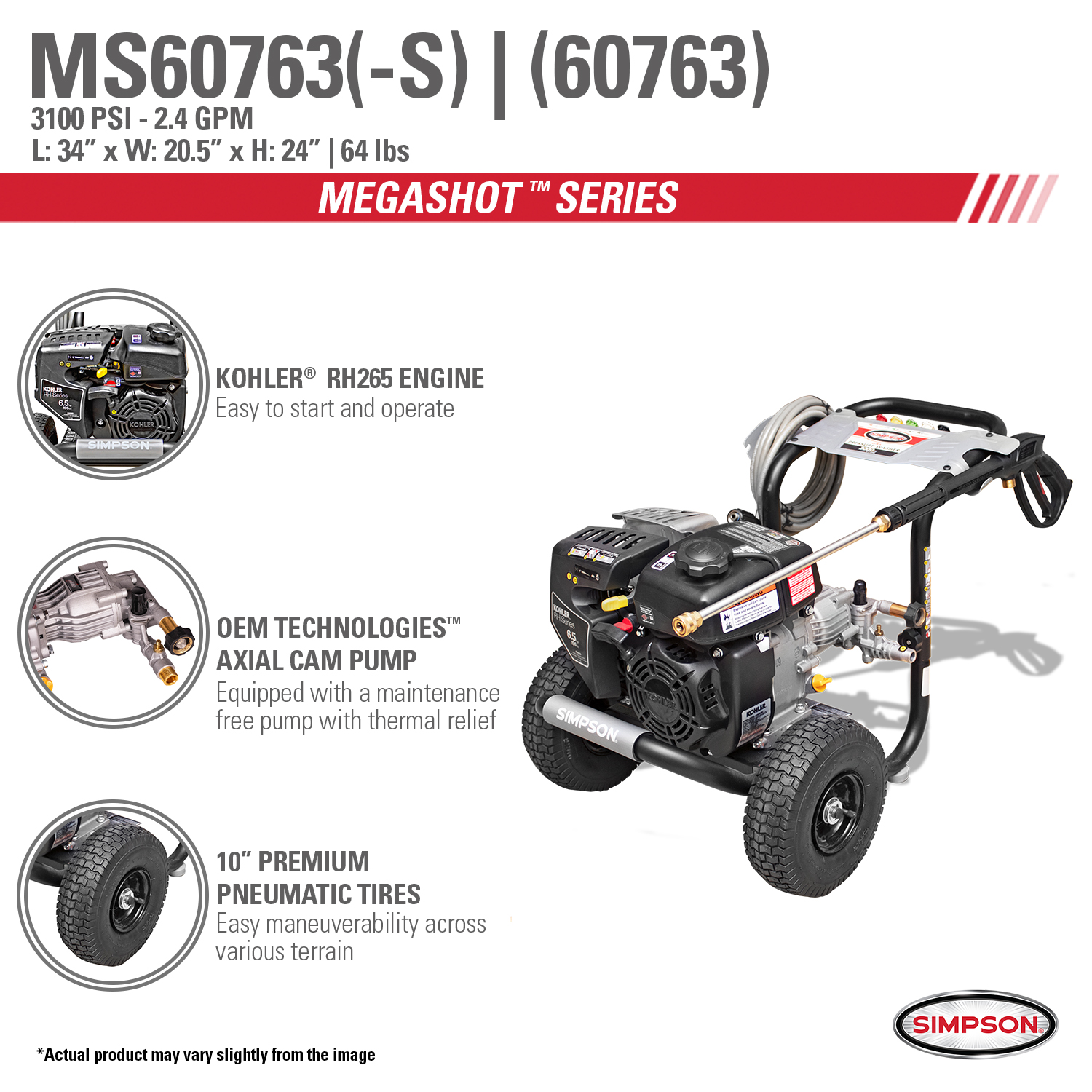 MegaShot MS60763-S|Simpson