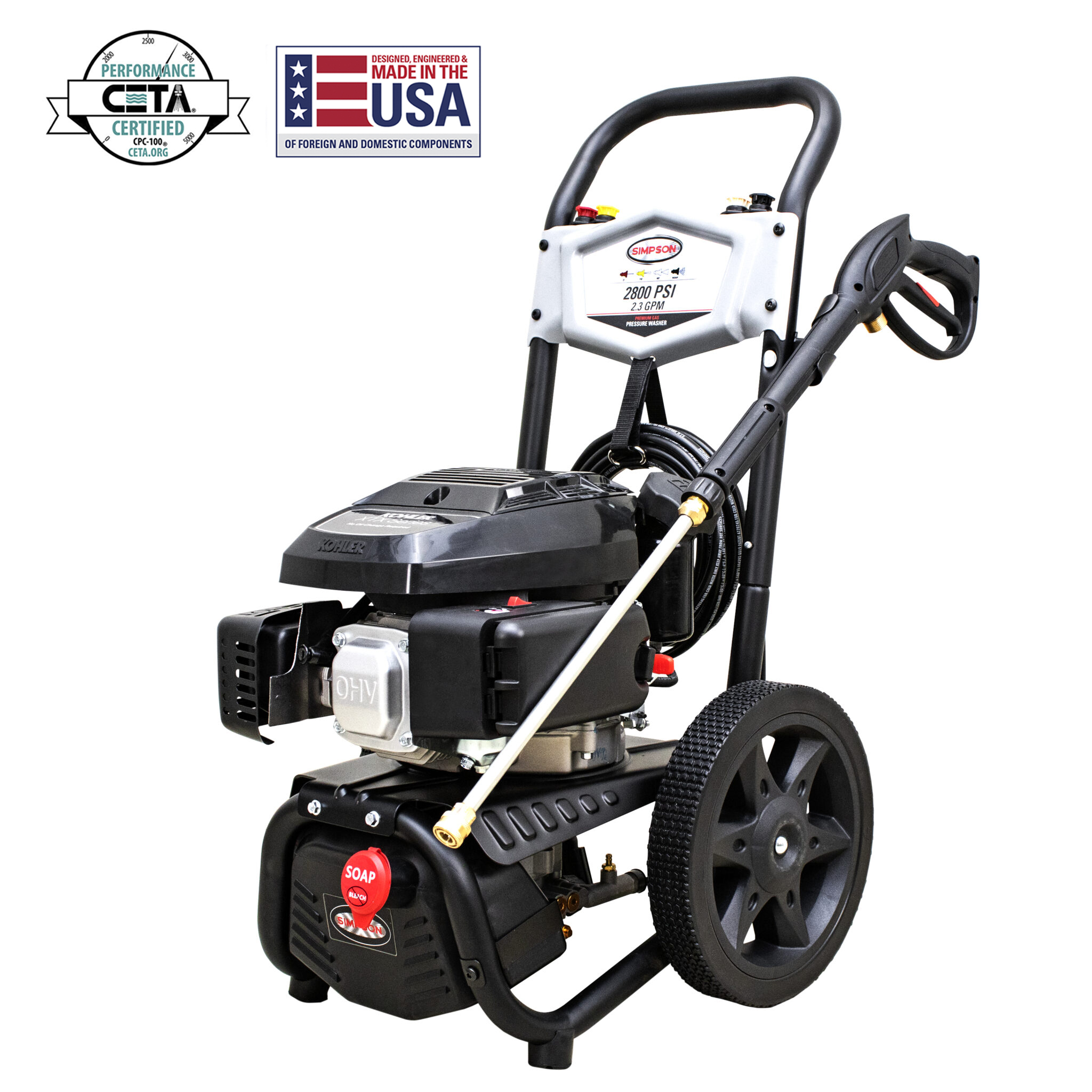 Kohler simpson deals pressure washer