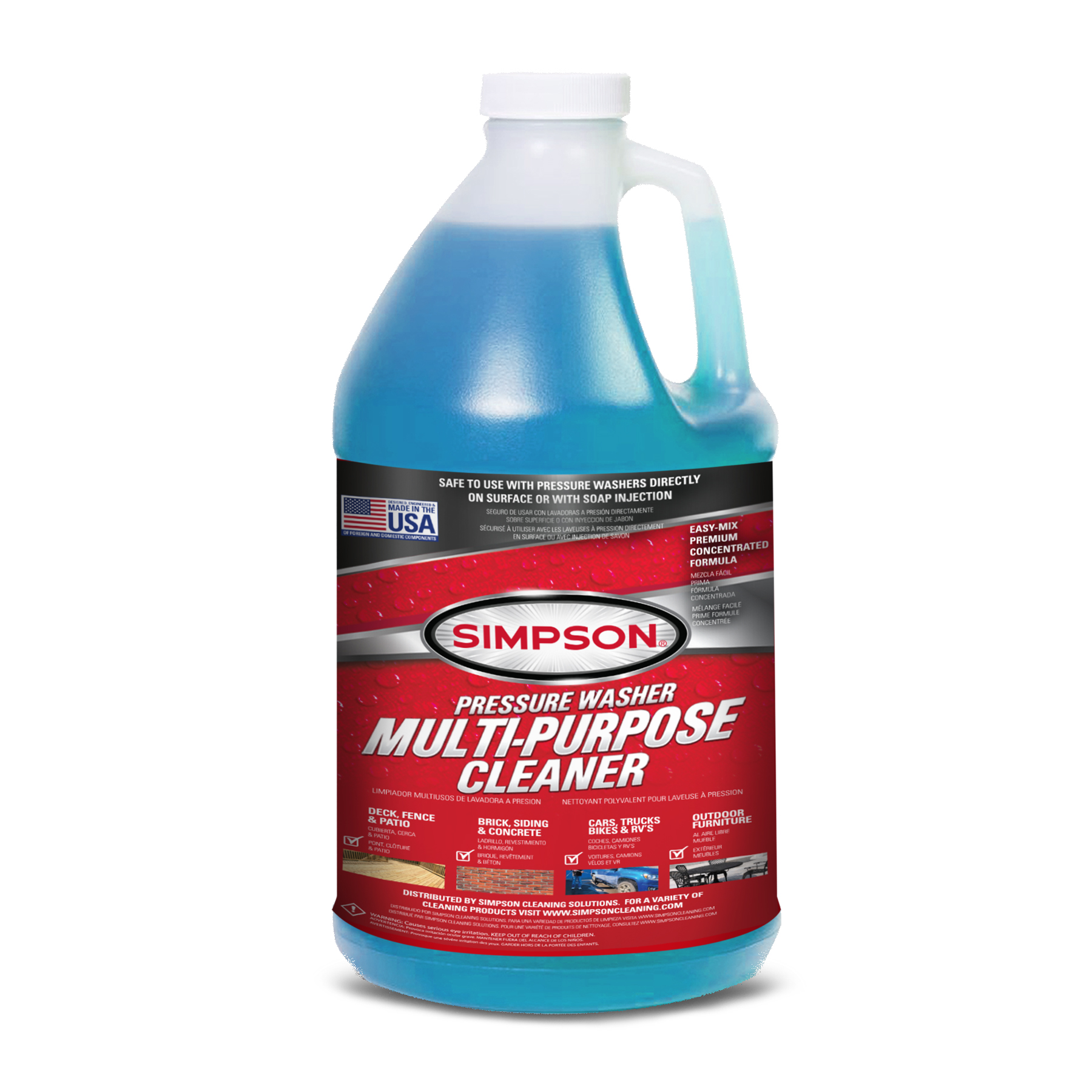 Kärcher - Pressure Washer Multi-Purpose Cleaning Soap Concentrate – For All  Outdoor Surfaces – 1 Gallon