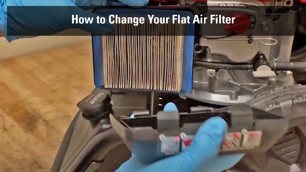 How to Clean and Replace a Flat Air Filter