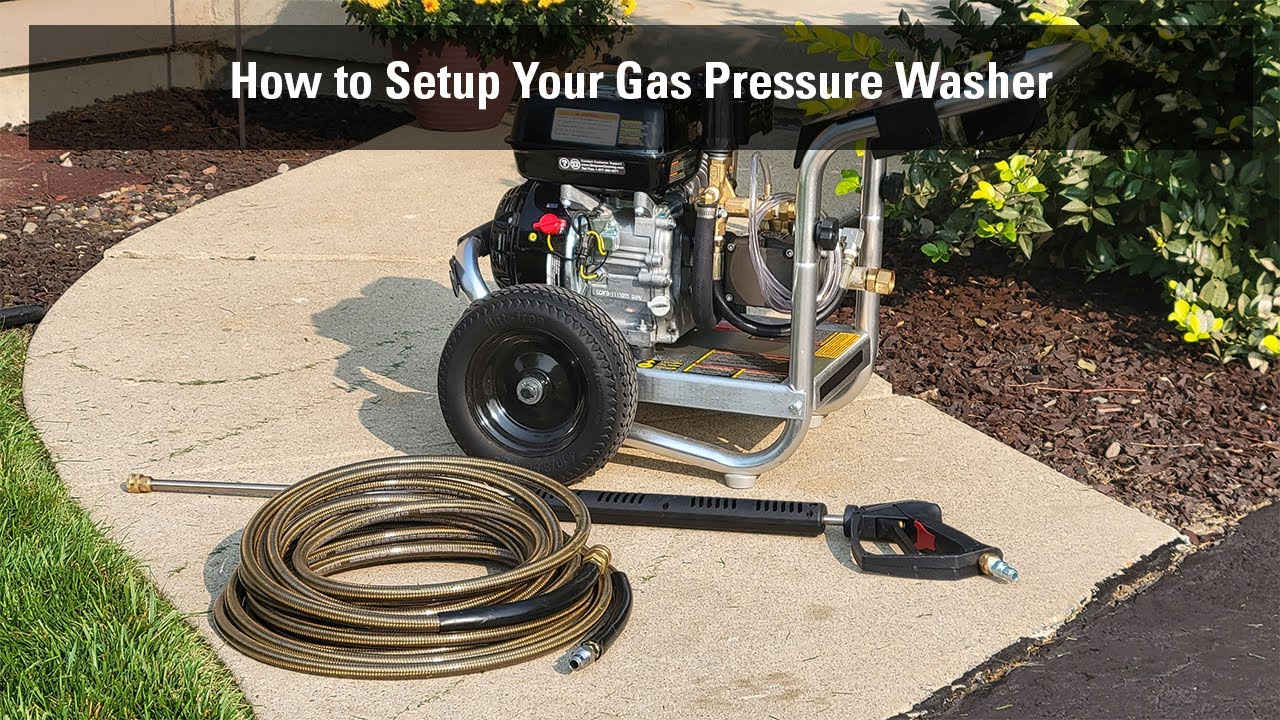 How to Set UpYour Pressure Washer