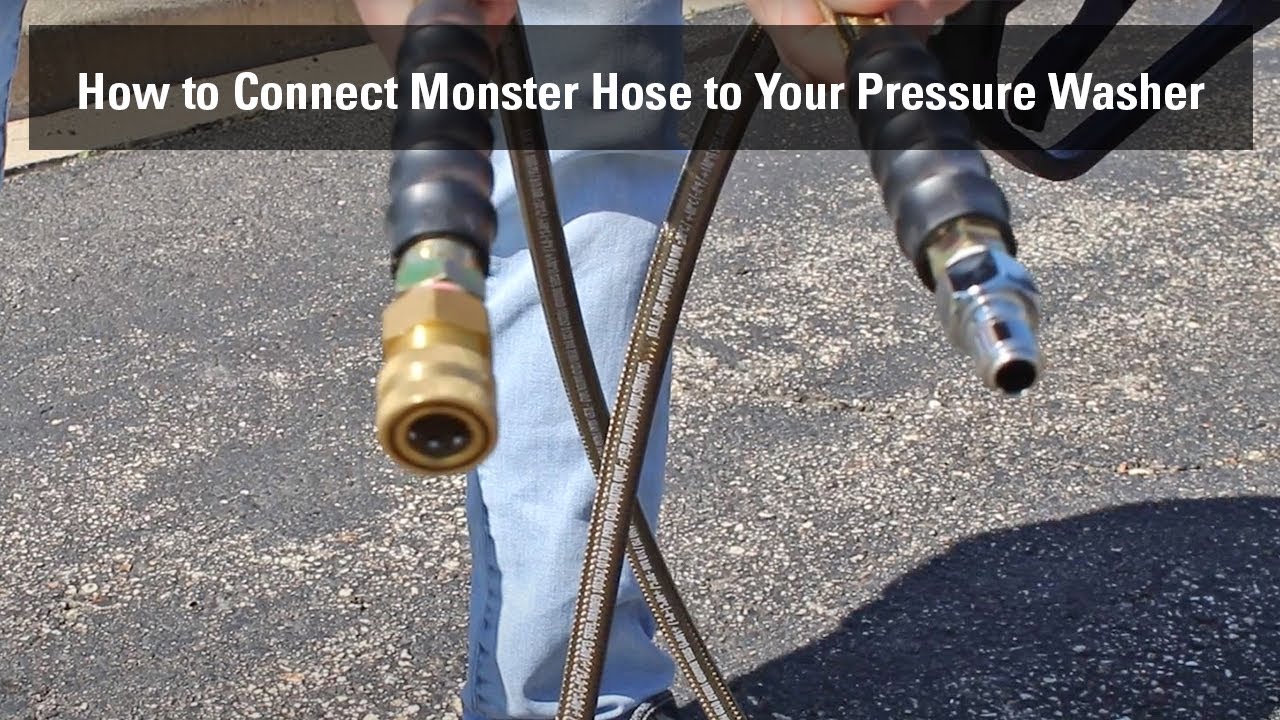 How to Connect a MonsterHose